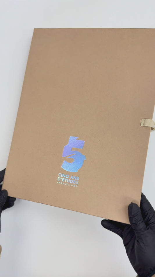 Coffret sérigraphies "5 ans d'études"